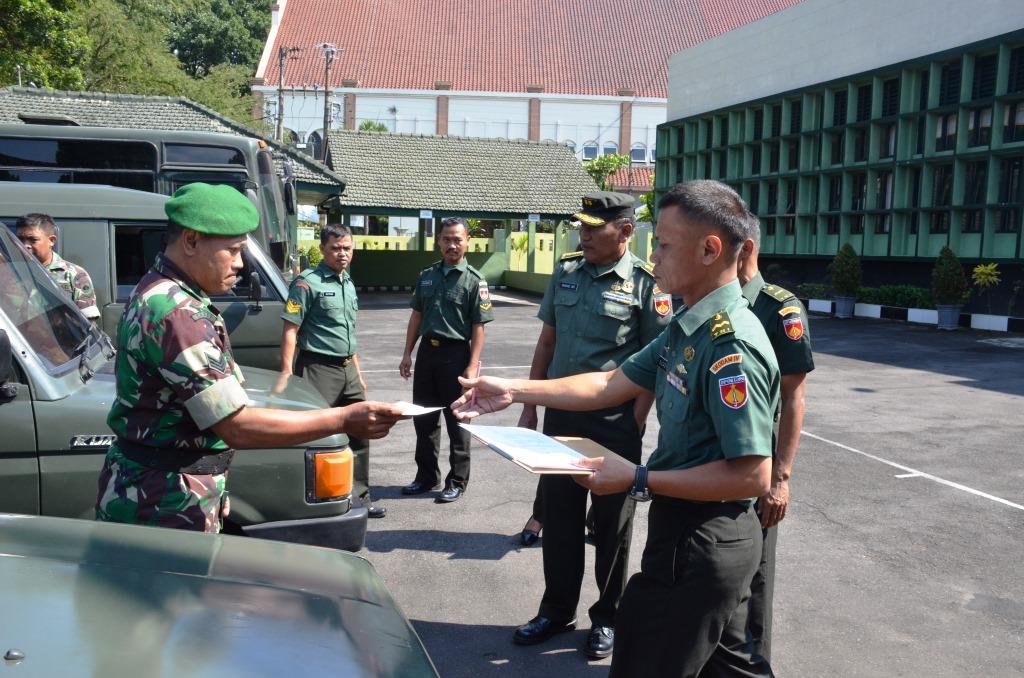 Tim Slogdam IV/Diponegoro Cek Inventaris Perlengkapan Korem